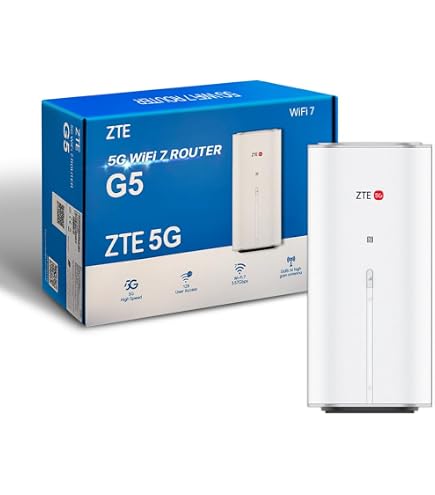 ZTE G5 Ultra MC8512 5G-A WiFi 7 4.29Gbps: Amazon.co.uk: Computers
